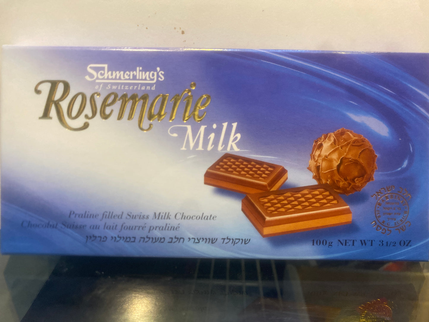 Rosemarie Milk Swiss Chocolate