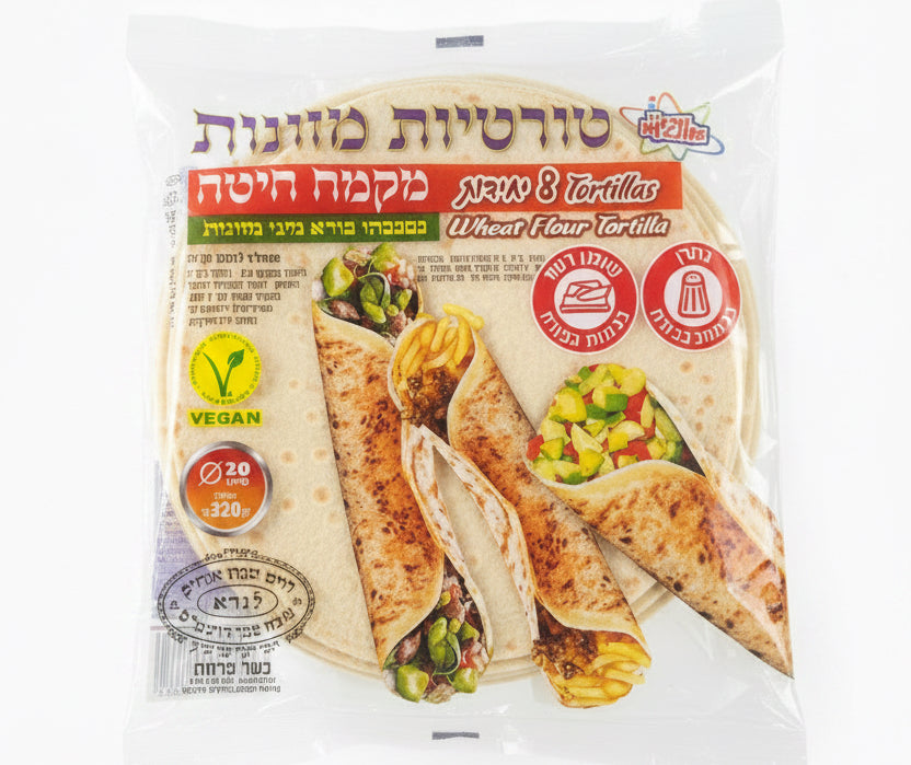Mezonos Wheat Wraps x 8