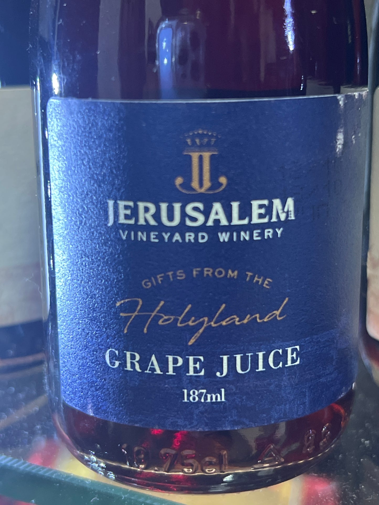 Holyland Red Grape Juice 187 ml