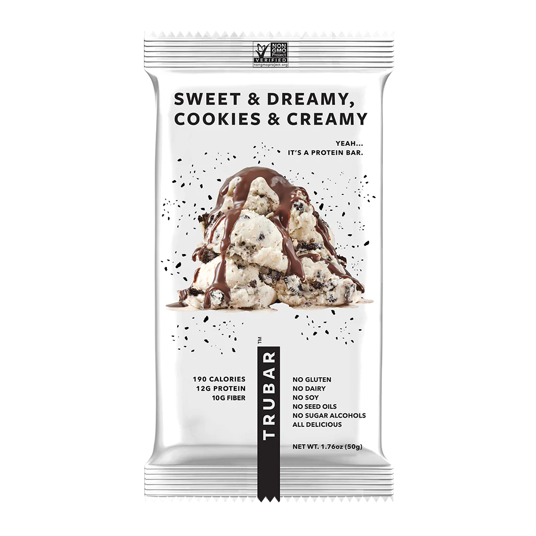 Sweet & Dreamy, Cookies & Creamy Protein Bar