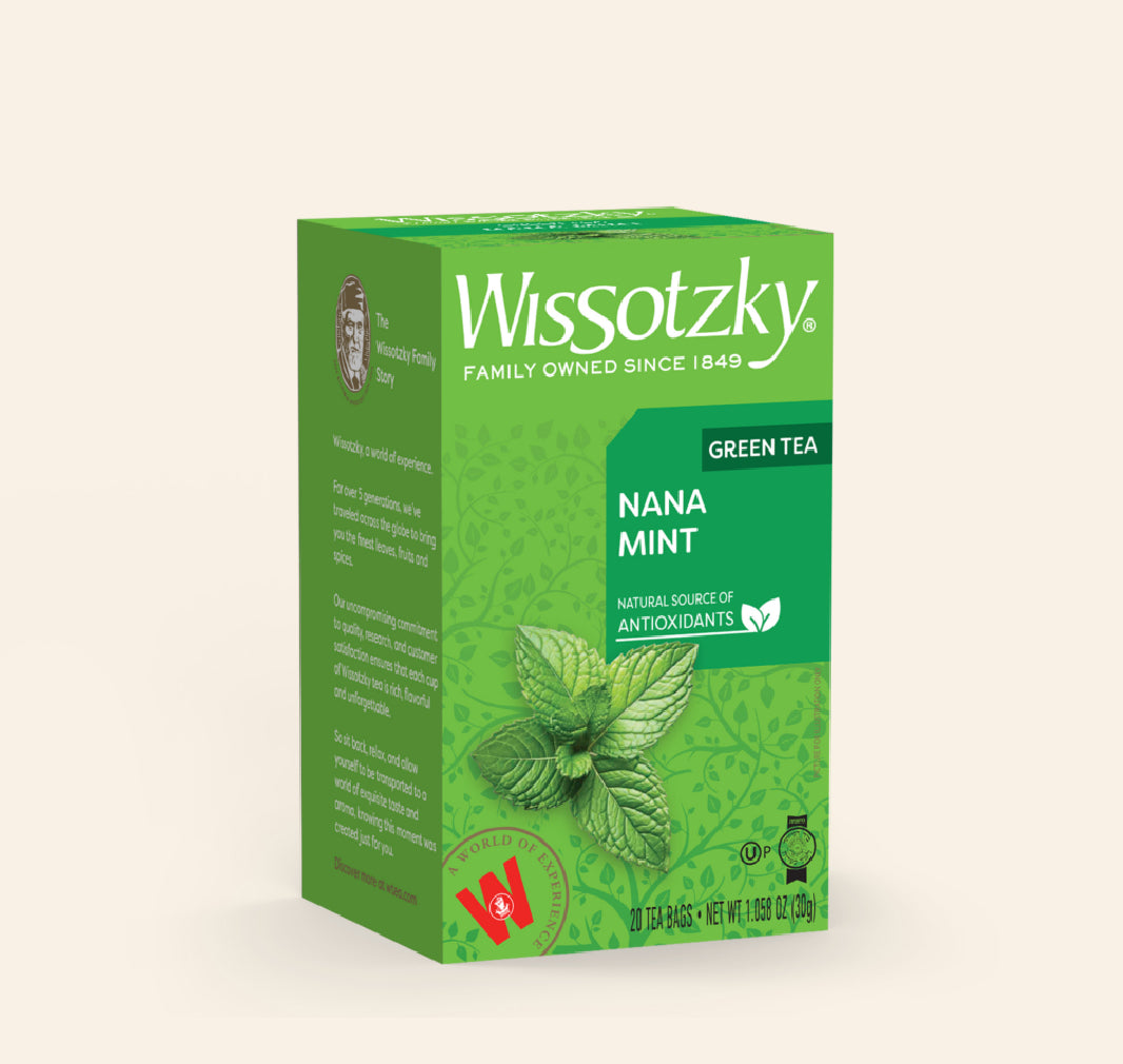 Wissotsky Green Tea Nana Mint
