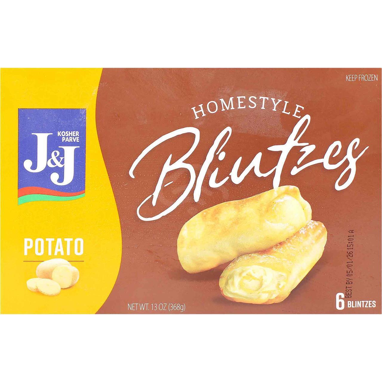 Potato Blintzes