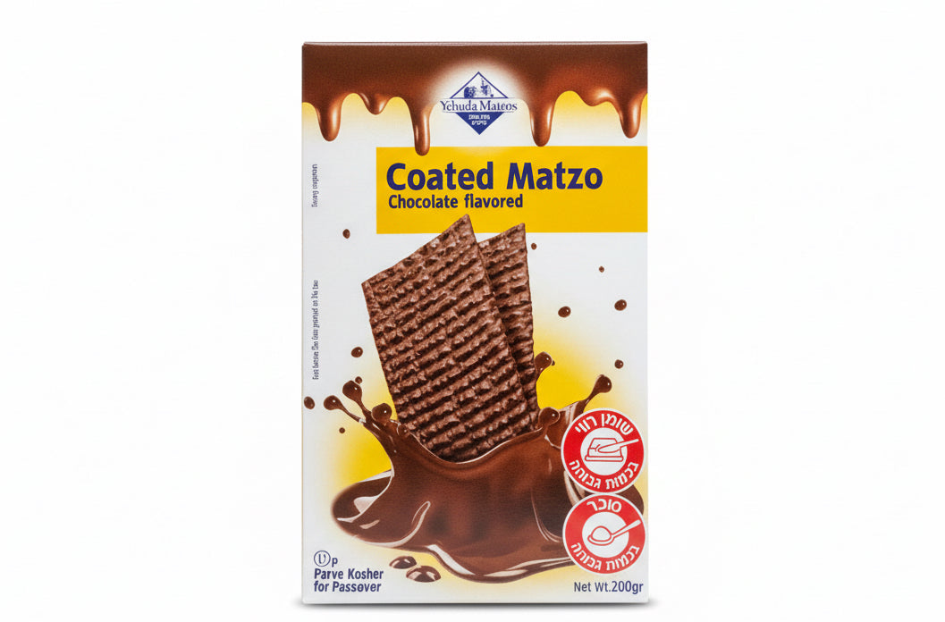 Chocolate Coated Matzah