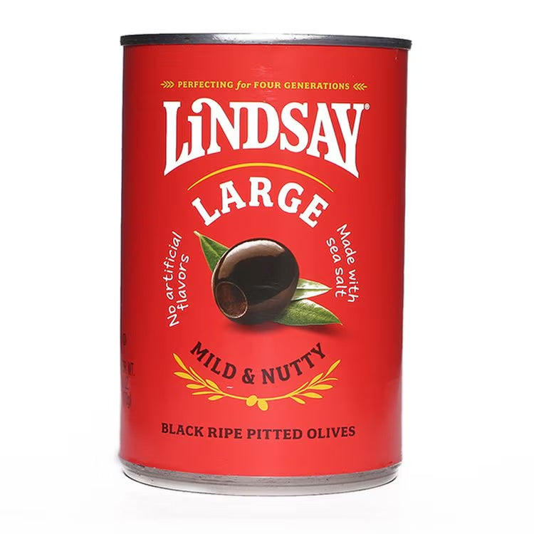Large Black Ripe Pitted Olives