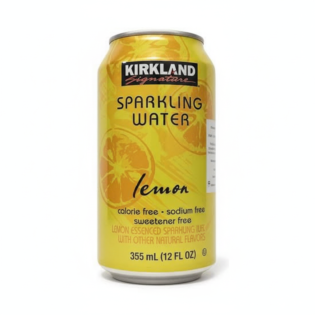 Sparkling Water Can - Lemon Flavored