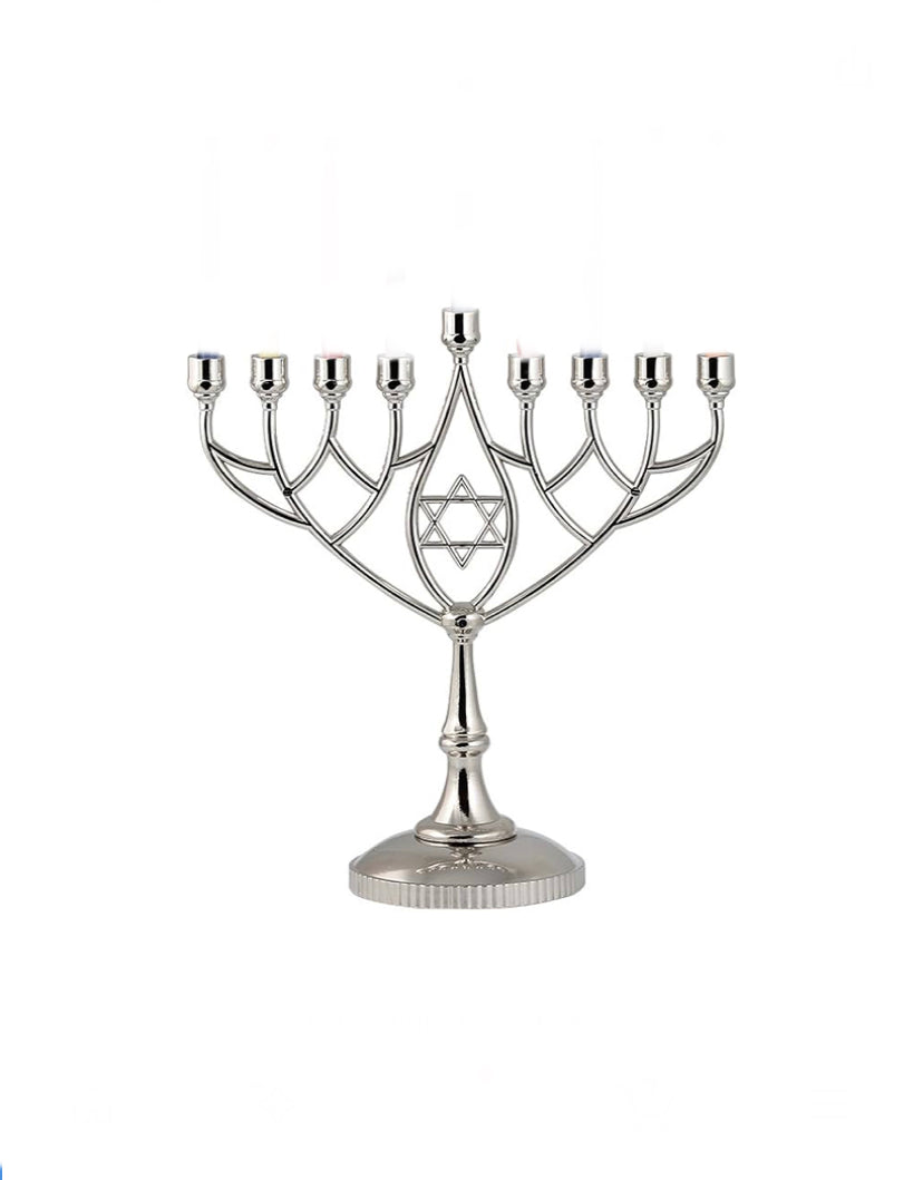 Star of David Menorah