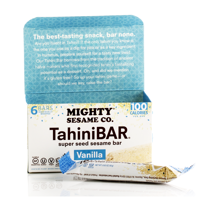 Tahini Bar Vanilla (Halva)