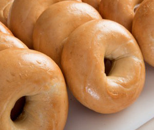 NY Bagel Plain Frozen 6 Pack