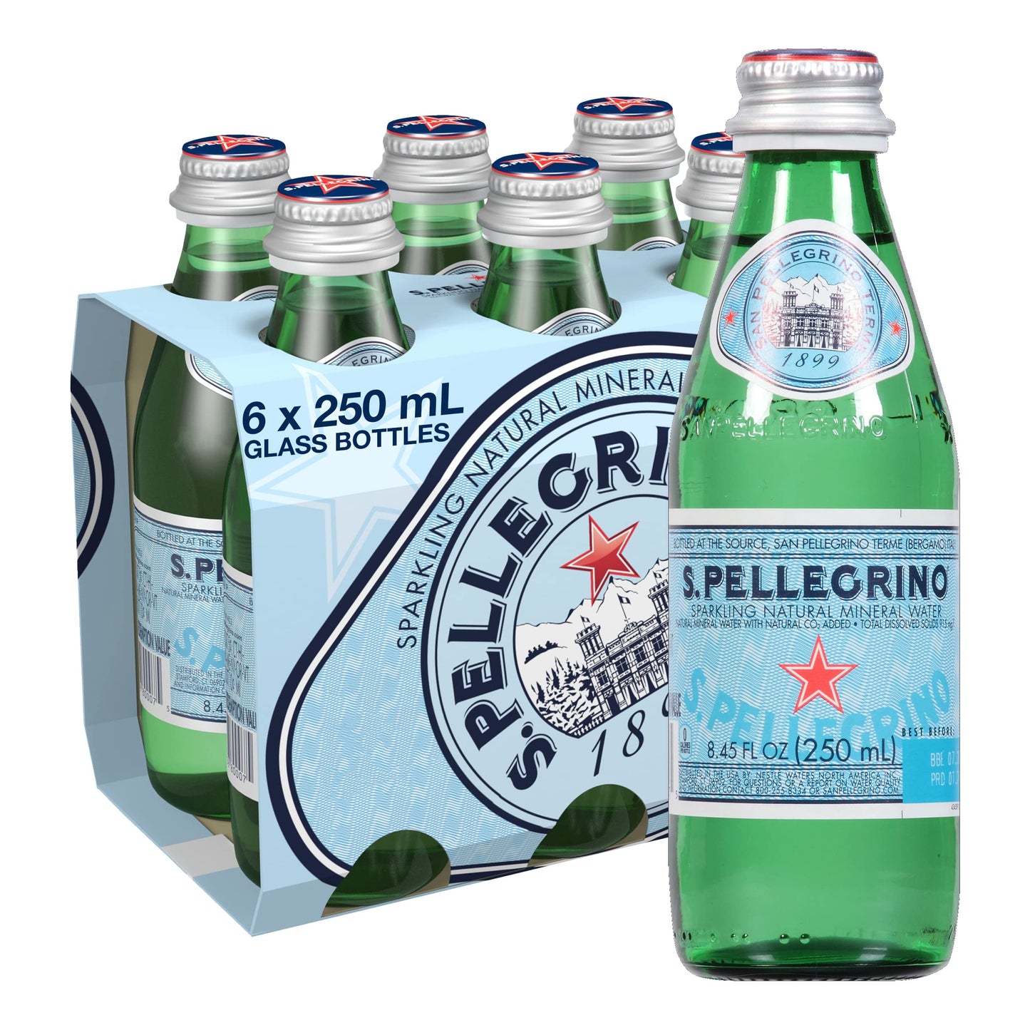 S. Pellegrino Sparkling Water - Single Glass Bottle