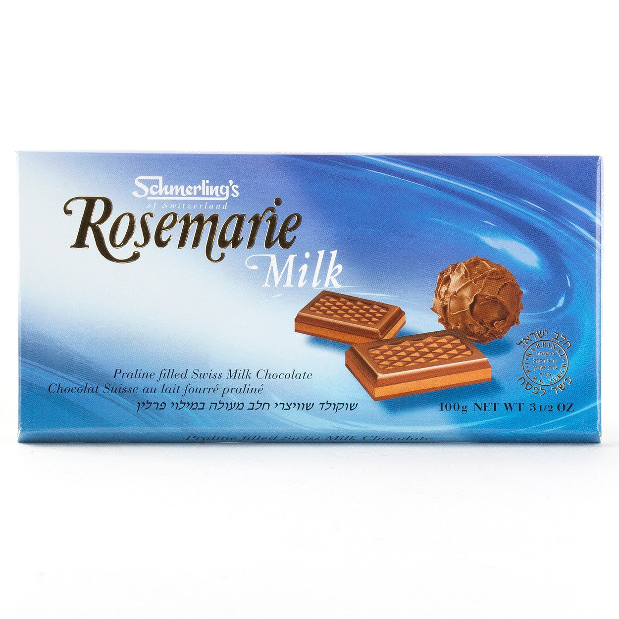 Rosemarie Milk Praline filled Swiss Chocolate
