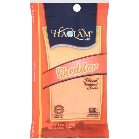 Sliced Cheddar Cheese Orange