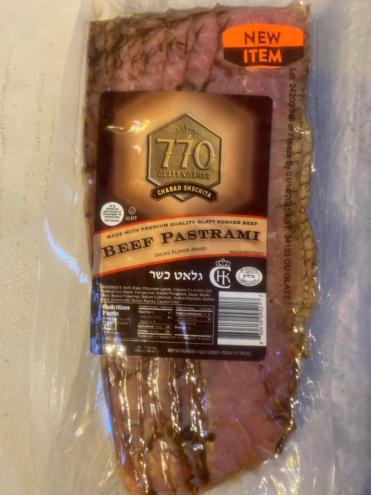 Beef pastrami