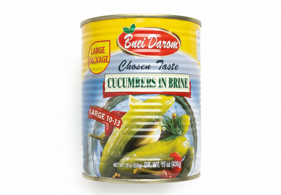 Canned Cucumber in Brine 10-13
