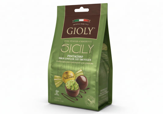 Pistachio Milk Chocolate Truffles