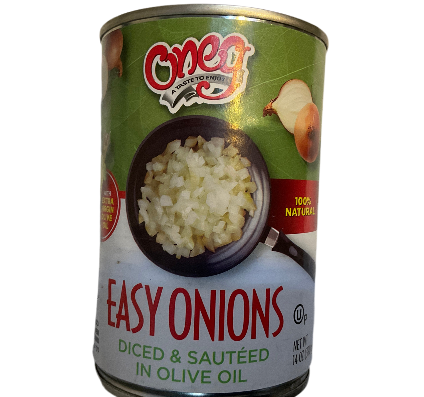 Easy onions diced & sautéed in olive oil