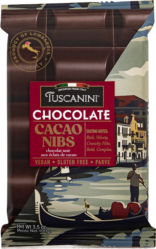 Dark Chocolate Bar Cacao Nibs