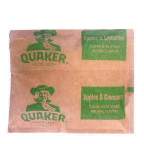 Quaker Instant Oatmeal Pack Apple & Cinnamon