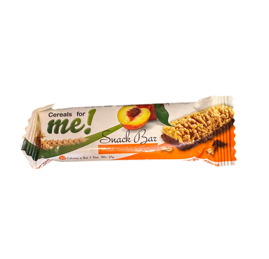 Dark Chocolate & Peach Snack Bar