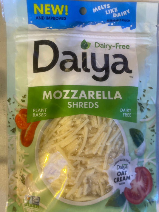 Daiya Dairy Free Mozzarella Shreds