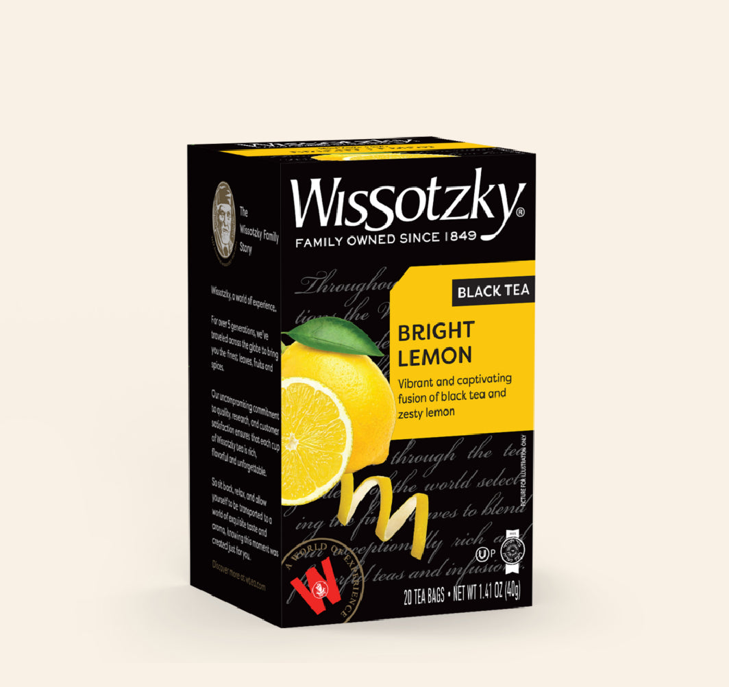 Wissotsky Black Tea Bright Lemon