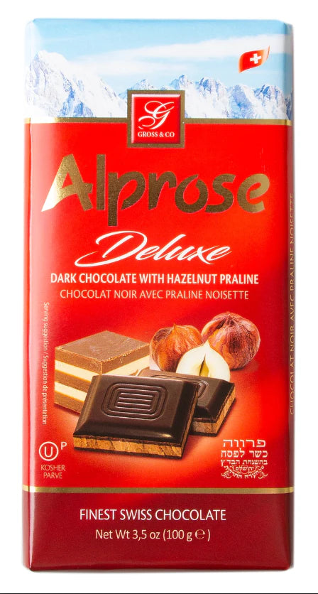 Swiss Dark Chocolate with Hazelnut Praline