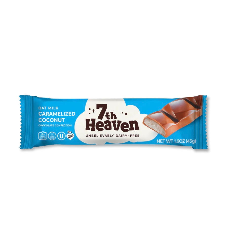 Oat-Milk Caramelized Coconut Chocolate - Vegan