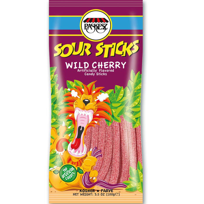 Sour Sticks Wild Cherry