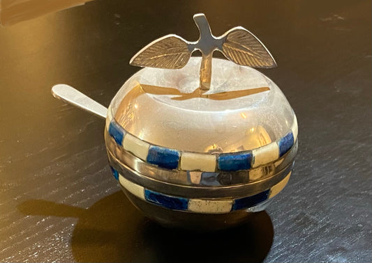 Apple Shape Honey Serving Bowl