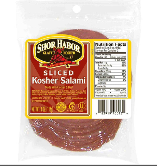 Sliced Kosher Salami