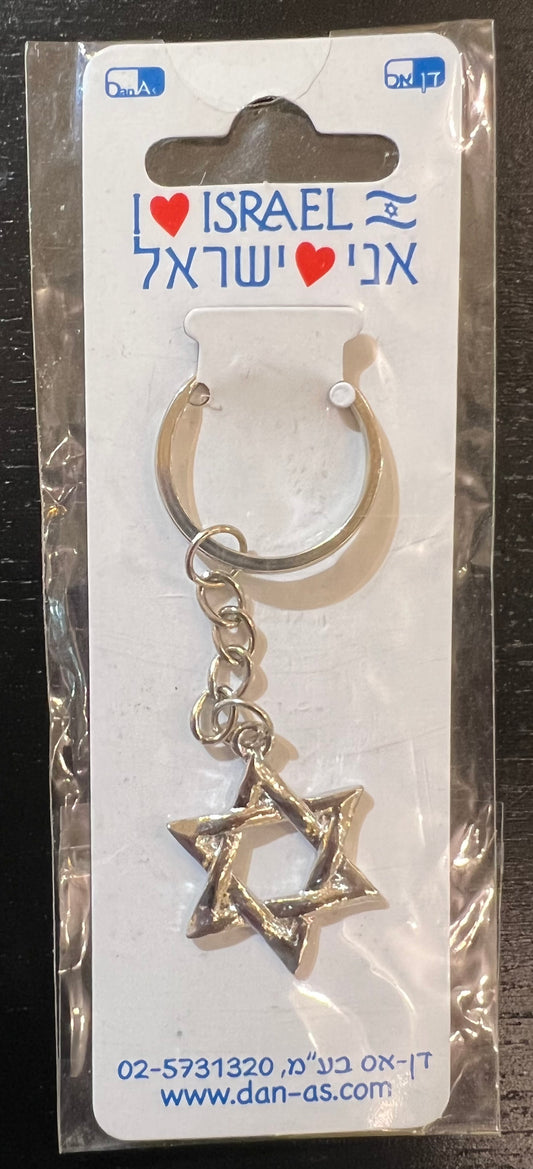 Star of David Keychain