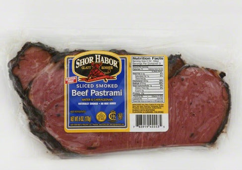 Sliced Smoked Beef Pastrami